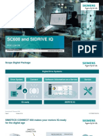 Sc600 and Sidrive Iq: Poc Lda DB