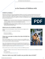 SUDEP Information For Parents of Children With Epilepsy - CDC PDF
