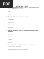 Scoa Unit I MCQ: False