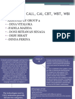 Meaning of Call, Cai, CBT, WBT, Wbi