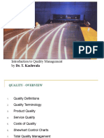 Introduction To Quality Management by Dr. T. Kachwala