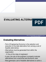 Comparing Alternatives (PW & AW) PDF