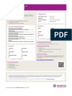 TEGO® Airex 931: Description Technical Data