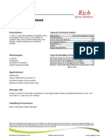 Technical Data Sheet: Hardener R-2262 Description: Typical Technical Index