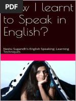 How I Learnt To Speak in English - Neetu Sugandh PDF