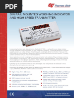 Din Rail Mounted Weighing Indicator PDF