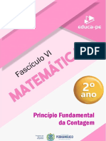 Fascículo - 6 - 2º - Ano - Matemática - Princípio Fundamental Da Contagem