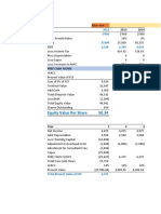 Discounted Cash Flows