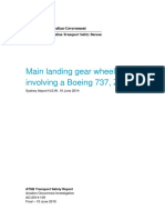 Main Landing Gear Wheel Failure Involving A Boeing 737, ZK-ZQB