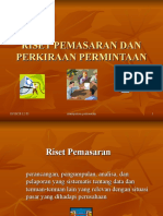 Riset Pemasaran Dan Perkiraan Permintaan