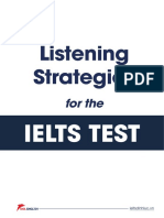 Listening Strategies For IELTS Test PDF