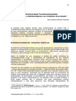 Formação de professores e interdisciplinaridade: visões culturais e epistemológicas