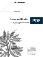 Augmented Reality Use in B2B