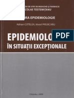 Epidemiologia - in - Situatii - Exceptionale - BDBDMD - 2009nffmf MDND DMDB Xsnss