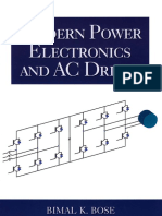 Modern Power Electronics and AC Drives by Bimal K Bose PDF