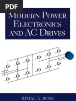 Modern Power Electronics and AC Drives by Bimal K Bose PDF