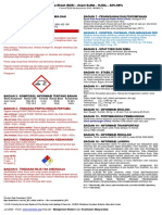 SDS - Asam Sulfat - H2SO4