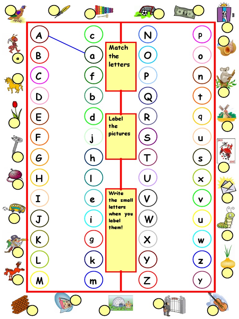 Abc Match and Label | PDF