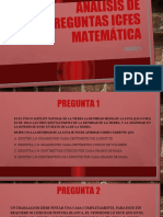 Análisis de Preguntas Icfes Matemática Periodo 4