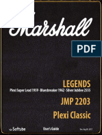 Marshall Plexi Classic Manual
