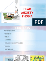Fear Anxity Phobia