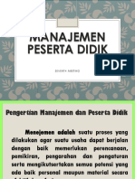 Manajemen Peserta Didik