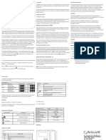 Manual Termostat Neprogramabil Pardoseala ERT30 PDF