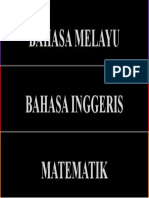 Label Sudut Mata Pelajaran