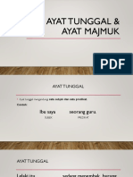 Ayat Tunggal & Ayat Majmuk PDF