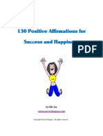 130 Positive Affirmations Ebook PDF