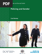 Policing and Gender