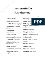 Diccionario de Arquitectura (Inglés-Español)
