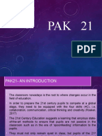 PAK21 - An Introduction