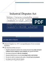 Industrial Disputes Act: /Watch?V ZJF - Hft9Ct4 /Watch?V Ig3B - Wbata4