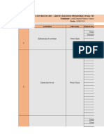 Parámetros, Límites Máximos Permisibles