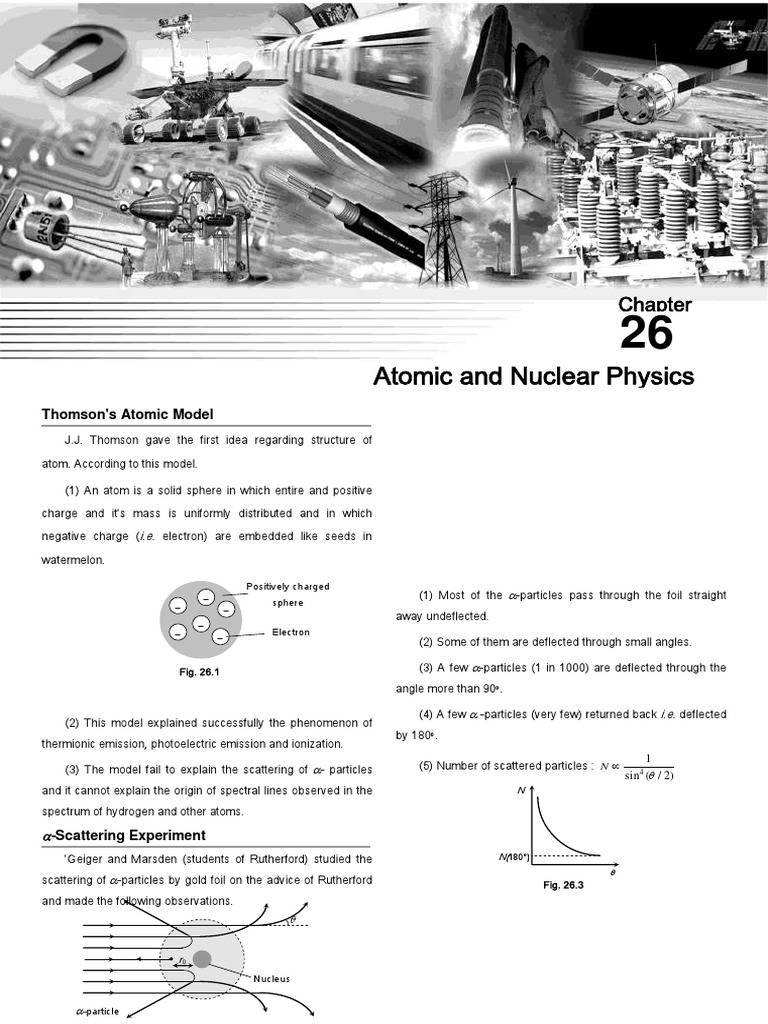Thomson, Rutherford, and Bohr Atomic Models | PDF | Electron ...