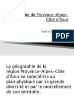 Géographie de Provence-Alpes-Côte D'azur