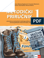 Metodicki Prirucnik 1. Cetverogodisnja Sr. Str. Slkola Sa Satnicom 105 Sati. 2019. 1. Izdanje PDF