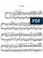 Chabrier-Idylle (Pieces Pittoresques) PDF