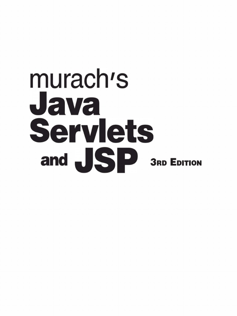 Joel Murach, Michael Urban - Murach's Java Servlets and JSP (3rd ...