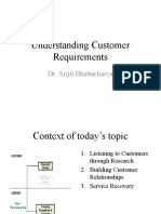 4.understanding Customer Requirements