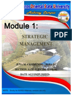 Strategic Management Answer