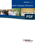 2015 Ncbiotech Company Directory