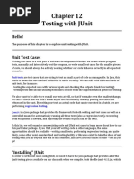 Testing With Junit: Hello!