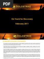Download Gold Strike AXP PDF Feb 2011 by GoldStrikeResources SN48057819 doc pdf