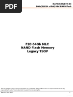 F20 64Gb MLC NAND Flash Memory Legacy TSOP