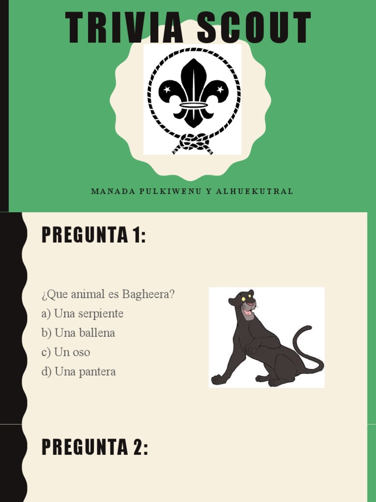 Trivia Scout: Preguntas y Respuestas | PDF | Exploración ...