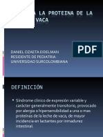 Alergia A La Proteina de La Leche de