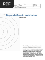 Bluetooth Security Architecture