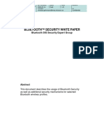Bluetooth™ Security White Paper
